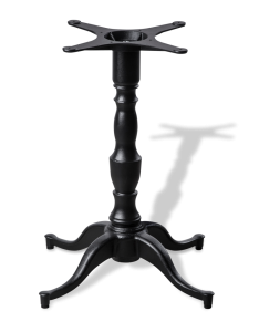 Ножка стола чугунная черная для кафе, эксклюзив, серия Bistrot, артикул 3150